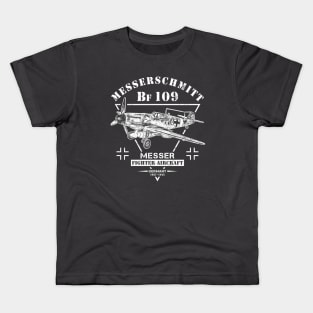 Messerschmitt Bf 109 German Fighter Kids T-Shirt